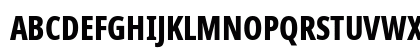 NotoSansDisplay Nerd Font Regular Uppercase Preview