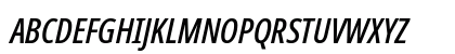 Noto Sans Disp ExtCond Med Italic Uppercase Preview