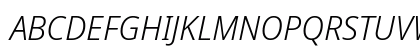 Noto Sans Disp Light Italic Uppercase Preview