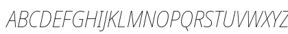 Noto Sans Disp SemCond Thin Italic Preview