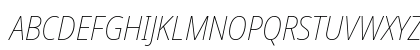 Noto Sans Disp SemCond Thin Italic Preview