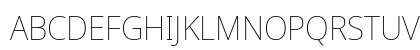 Noto Sans Disp Thin Regular Uppercase Preview