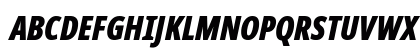 Noto Sans ExtCond Blk Italic Uppercase Preview