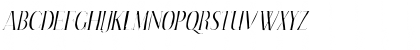 Effloresce Gaunt Italic Font
