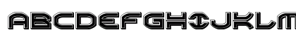 Oberon Bevel Regular Uppercase Preview