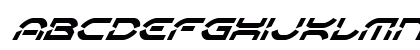 Oberon Deux Super-Italic Italic Uppercase Preview