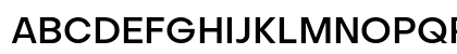 Object Sans Medium Regular Uppercase Preview