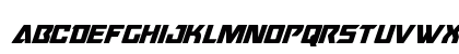 Oceanic Drift Condensed Italic Condensed Italic Uppercase Preview