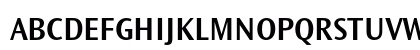Ocean Sans Std Semibold Uppercase Preview