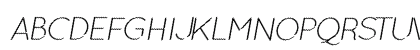 Ocie Light Italic Preview