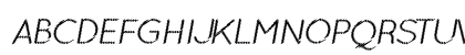 Ocie Normal Italic Preview