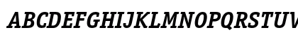 ITC Officina Serif Bold Italic Preview