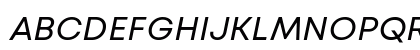 Mont Blanc-Trial Italic Preview