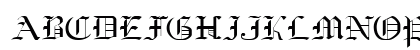 OldEnglish Nue Normal Uppercase Preview