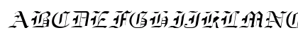 OldEnglish Oblique Uppercase Preview