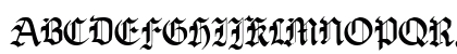 OldHaroldRee Bold Uppercase Preview