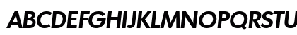 Montreal SF Bold Italic Preview