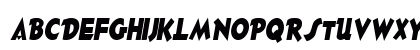 OleCondensed Italic Preview