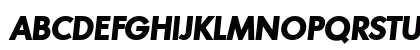 MontrealLH Bold Italic Preview
