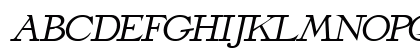 Olympus-Extended Bold Italic Uppercase Preview