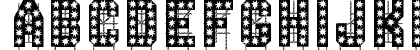 On The Tops Lights Regular Uppercase Preview