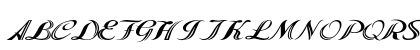 Opal Expanded Italic Preview