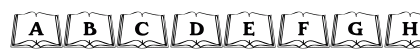 OpenBook Becker Normal Uppercase Preview