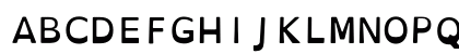 OpenDyslexicMono NF Regular Uppercase Preview