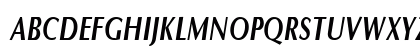 OptaneCompact Bold Italic Uppercase Preview