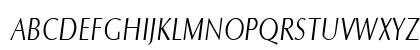 OptaneCompact Italic Uppercase Preview