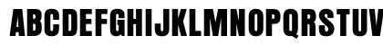 OPTIAurora BoldCondensed Uppercase Preview