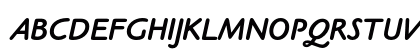 OPTICookeSans BoldItalic Preview
