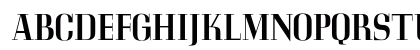 OPTICorvinus-Medium Regular Uppercase Preview