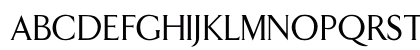 OPTILawrence Regular Uppercase Preview