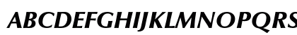 Optima LT Std Black Italic Preview