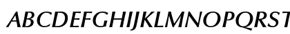 Optima LT Std Demi Italic Preview