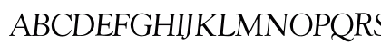 OPTIwtcGoudy-RegularItalic Italic Preview