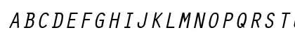 Oracle Italic Uppercase Preview