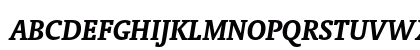 Oranda Bold Italic Preview