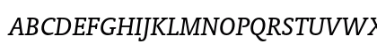 Oranda Italic Preview