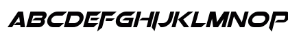 Orion Pax Bold Italic Uppercase Preview