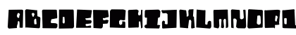 Orthotopes Eroded Uppercase Preview