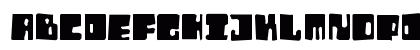 Orthotopes Eroded Uppercase Preview