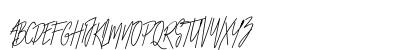 Otella Regular Uppercase Preview