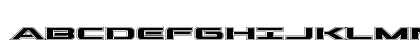 Outrider Academy Regular Uppercase Preview