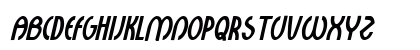 Ouzel Oblique Uppercase Preview
