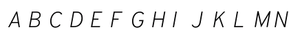 Overpass Nerd Font Mono Italic Preview