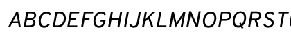 Overpass Italic Preview