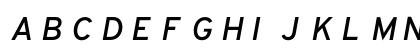 Overpass Nerd Font Mono Italic Preview