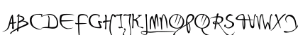 P22 DaVinci Forward Uppercase Preview